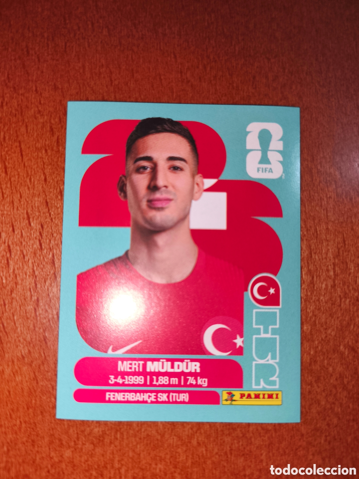 Cartes &agrave; collectionner de Football: TUR3 Mert Muldur TUR 3 Fifa World Cup 2026 Turqu&iacute;a
