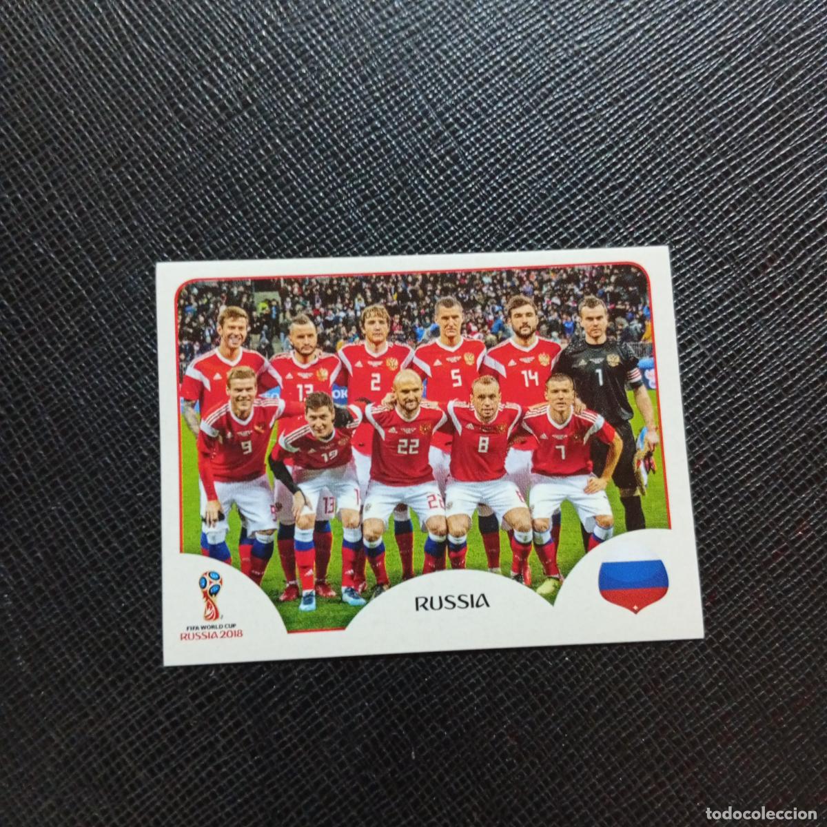 Cartes &agrave; collectionner de Football: 33 ALINECION RUSIA PANINI MUNDIAL RUSIA 2018 CROMO FUTBOL 18 - SIN PEGAR - CJ2 ....