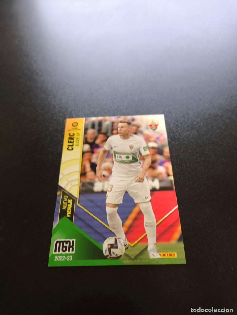 Cartes &agrave; collectionner de Football: 465 Clerc ELCHE NUEVO FICHAJE PANINI LIGA MEGACRACKS MGK 2022 2023 22 23 NO ESTE