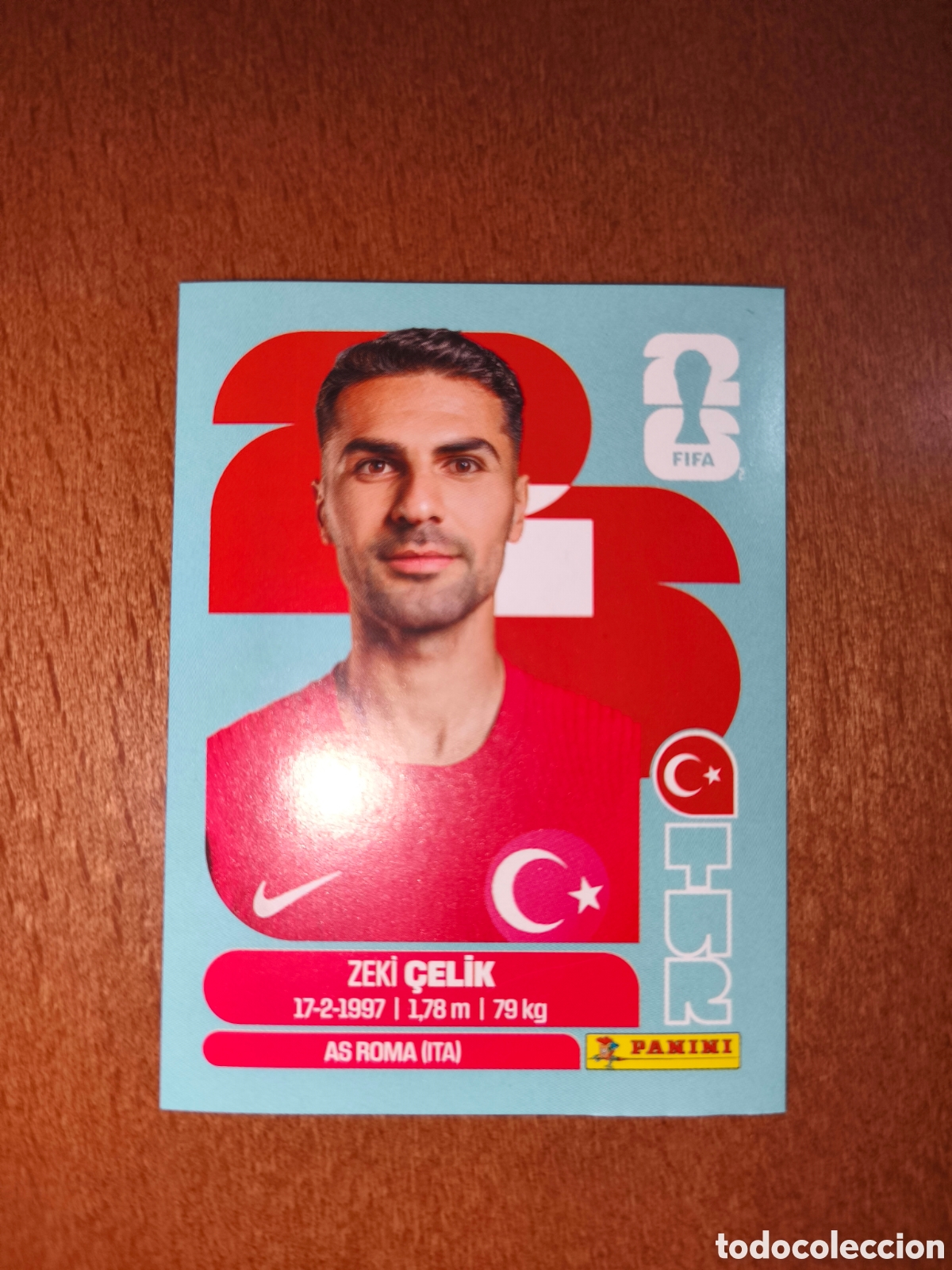Cartes &agrave; collectionner de Football: TUR4 Zeki Celik TUR 4 Fifa World Cup 2026 Turqu&iacute;a