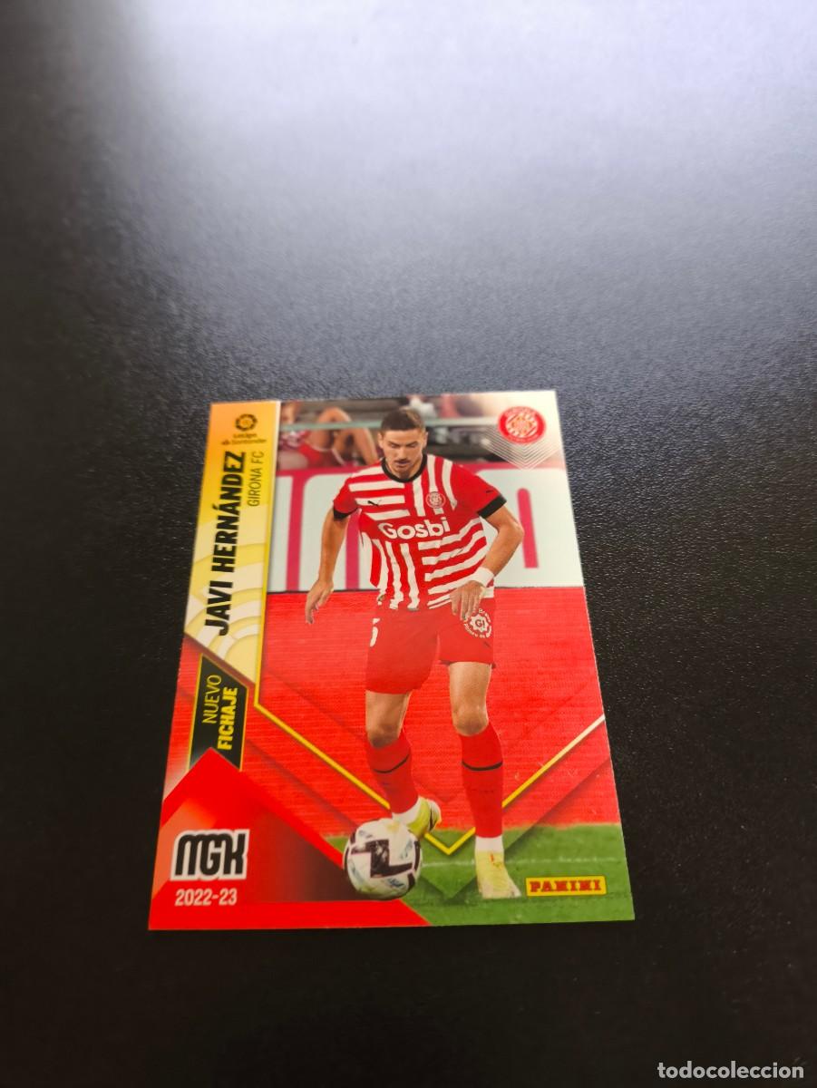 Football Stickers: 468 Javi Hern&aacute;ndez GIRONA NUEVO FICHAJE PANINI LIGA MEGACRACKS MGK 2022 2023 22 23 NO ESTE