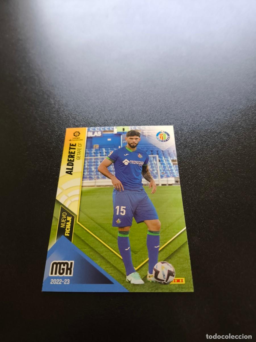 Fu&szlig;ball-Sticker: 470 Alderete GETAFE NUEVO FICHAJE PANINI LIGA MEGACRACKS MGK 2022 2023 22 23 NO ESTE