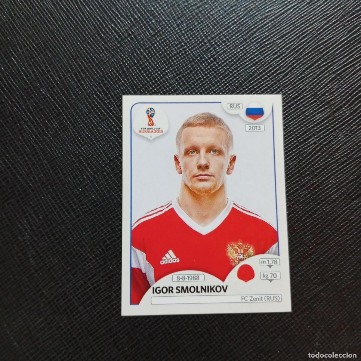 Fu&szlig;ball-Sticker: 35 IGOR SMOLNIKOV RUSIA PANINI MUNDIAL RUSIA 2018 CROMO FUTBOL 18 - SIN PEGAR - CJ2 ....
