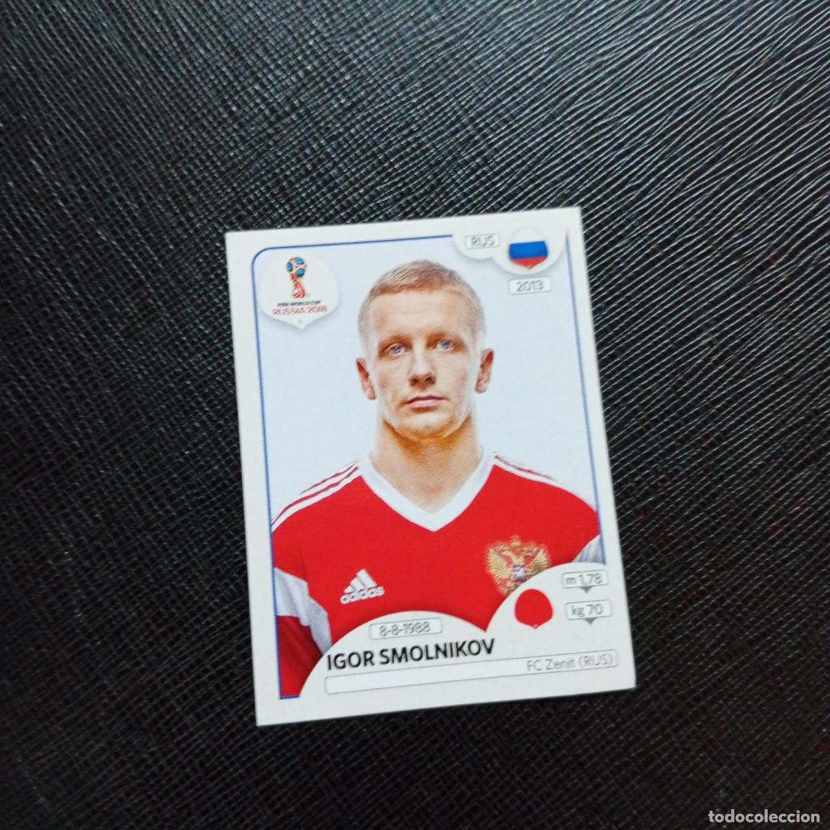 Fu&szlig;ball-Sticker: 35 IGOR SMOLNIKOV RUSIA PANINI MUNDIAL RUSIA 2018 CROMO FUTBOL 18 - SIN PEGAR - CJ2 ....