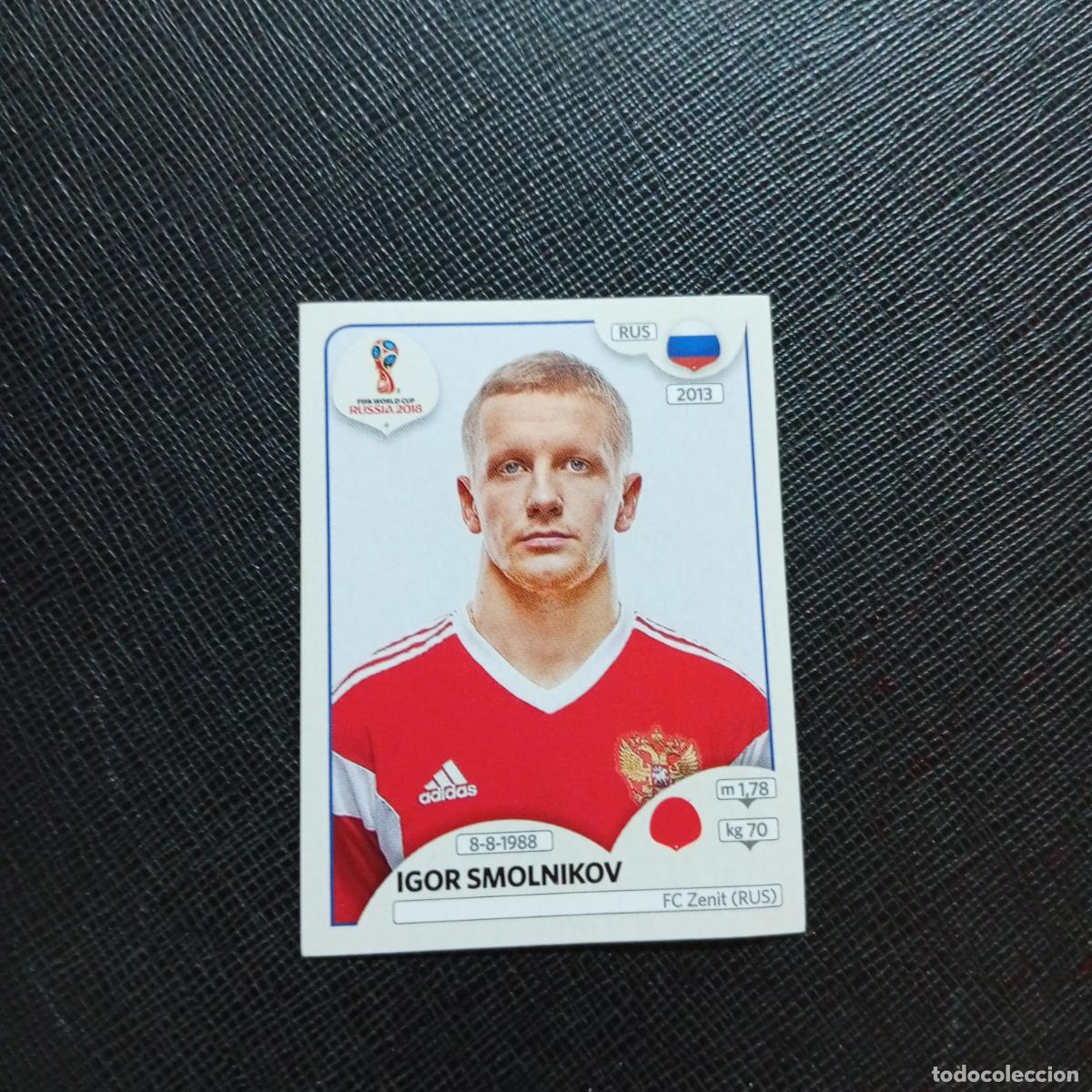 Fu&szlig;ball-Sticker: 35 IGOR SMOLNIKOV RUSIA PANINI MUNDIAL RUSIA 2018 CROMO FUTBOL 18 - SIN PEGAR - CJ2 ..