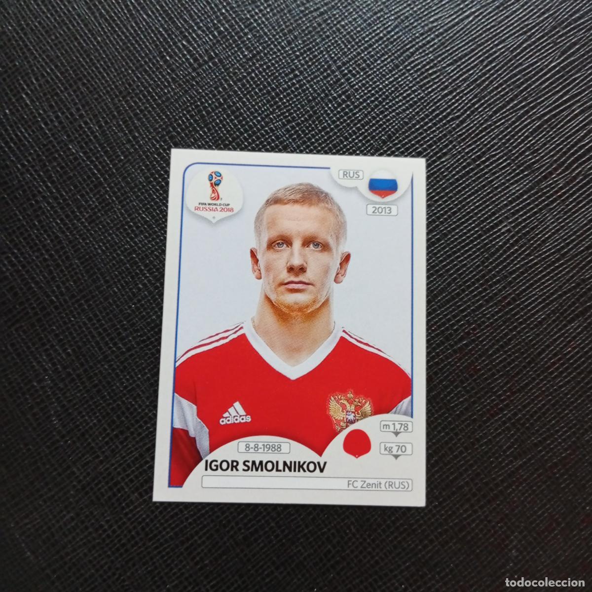 Figurine di Calcio: 35 IGOR SMOLNIKOV RUSIA PANINI MUNDIAL RUSIA 2018 CROMO FUTBOL 18 - SIN PEGAR - CJ2 .