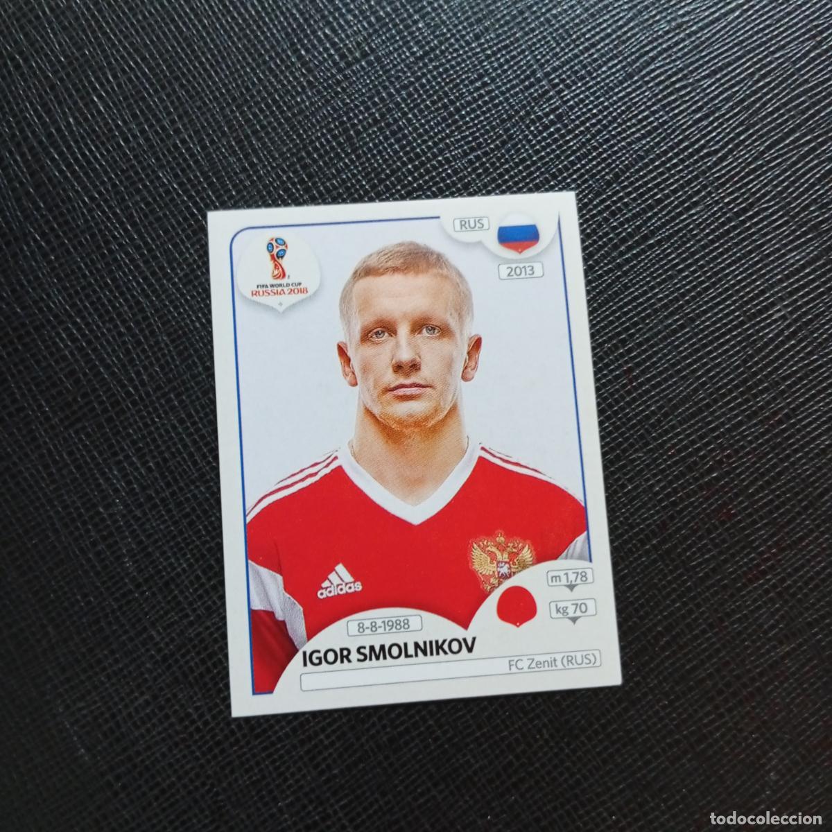 Figurine di Calcio: 35 IGOR SMOLNIKOV RUSIA PANINI MUNDIAL RUSIA 2018 CROMO FUTBOL 18 - SIN PEGAR - CJ2