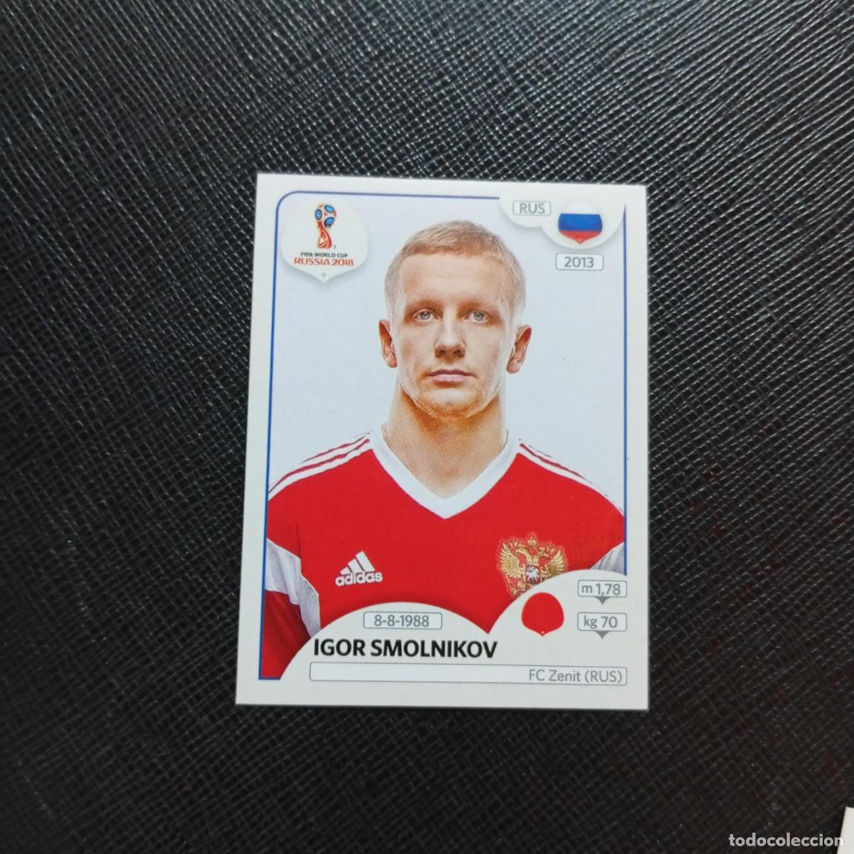 Figurine di Calcio: 35 IGOR SMOLNIKOV RUSIA PANINI MUNDIAL RUSIA 2018 CROMO FUTBOL 18 - SIN PEGAR - CJ2