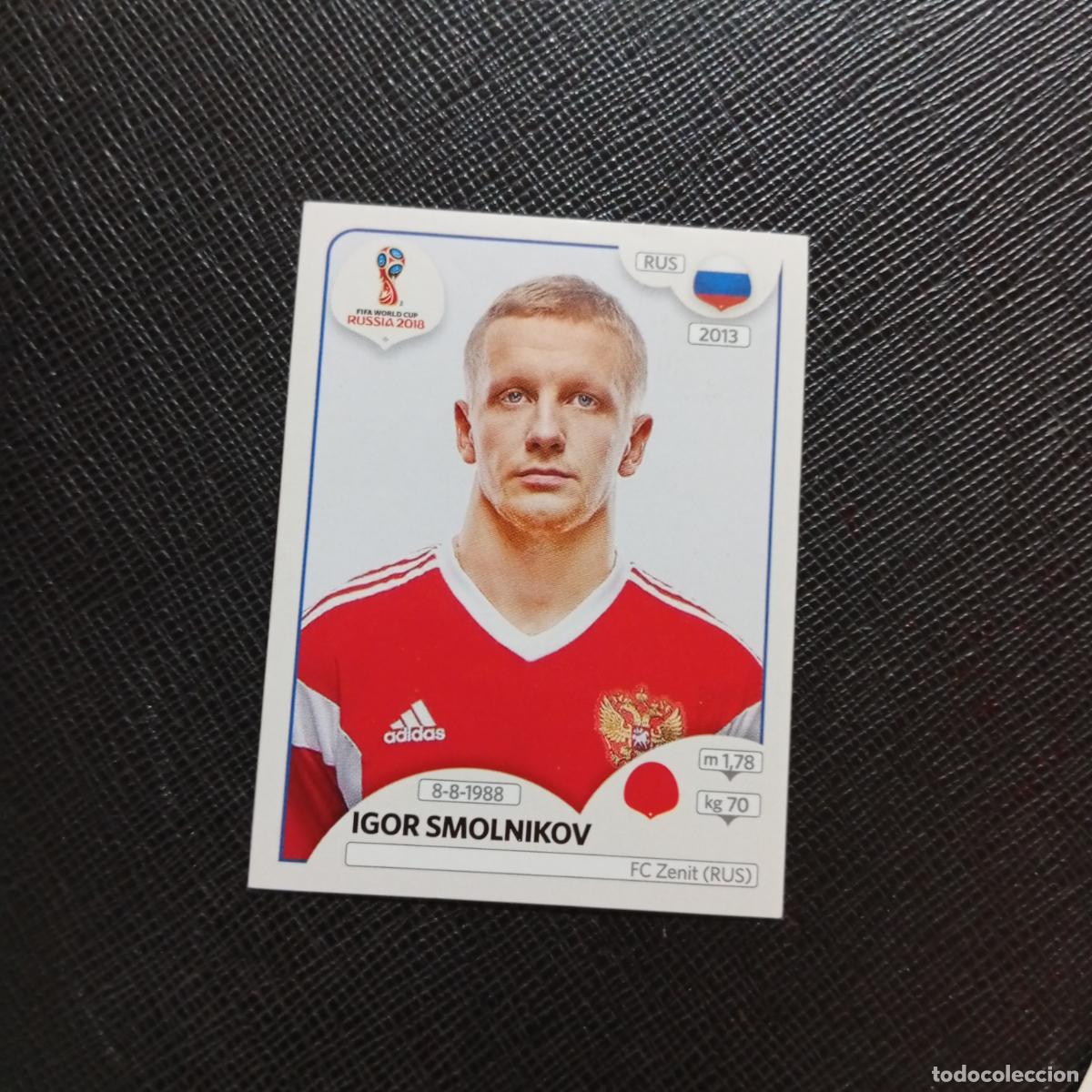 Figurine di Calcio: 35 IGOR SMOLNIKOV RUSIA PANINI MUNDIAL RUSIA 2018 CROMO FUTBOL 18 - SIN PEGAR - CJ2