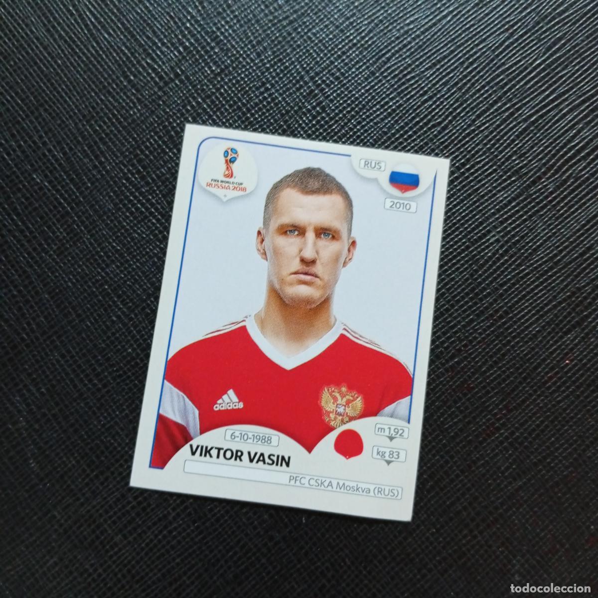 Cromos de f&uacute;tbol: 36 VITKOR VASIN RUSIA PANINI MUNDIAL RUSIA 2018 CROMO FUTBOL 18 - SIN PEGAR - CJ2