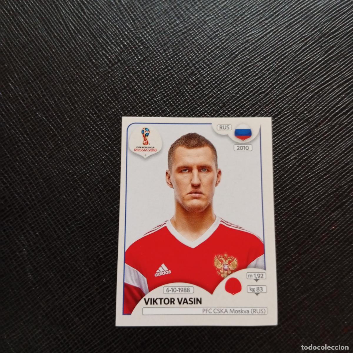 Cromos de f&uacute;tbol: 36 VITKOR VASIN RUSIA PANINI MUNDIAL RUSIA 2018 CROMO FUTBOL 18 - SIN PEGAR - CJ2 .