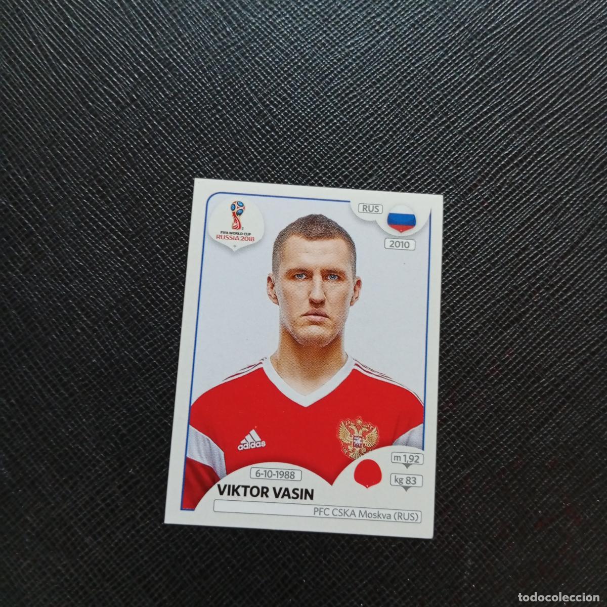 Cromos de f&uacute;tbol: 36 VITKOR VASIN RUSIA PANINI MUNDIAL RUSIA 2018 CROMO FUTBOL 18 - SIN PEGAR - CJ2 ....