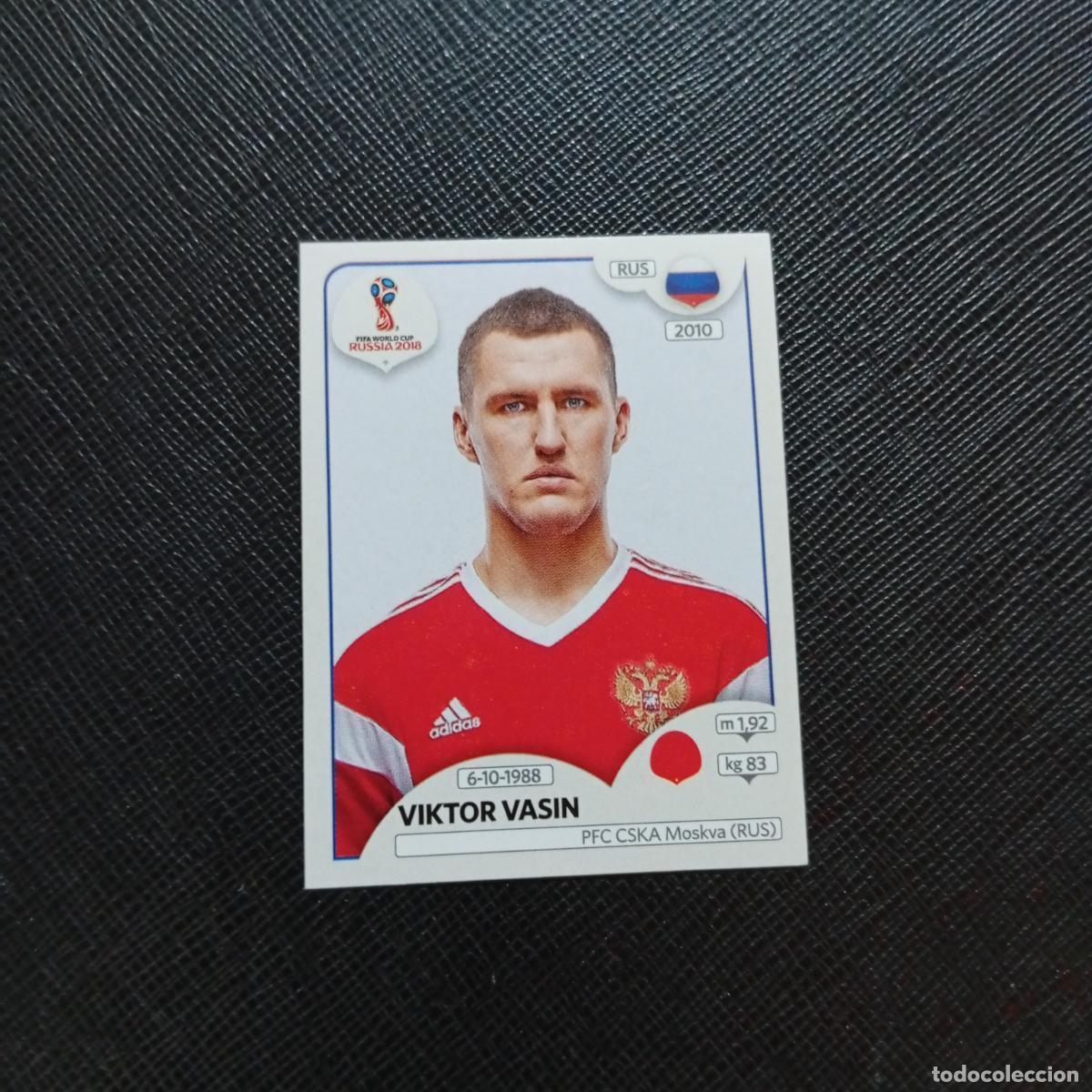 Cromos de f&uacute;tbol: 36 VITKOR VASIN RUSIA PANINI MUNDIAL RUSIA 2018 CROMO FUTBOL 18 - SIN PEGAR - CJ2 .....