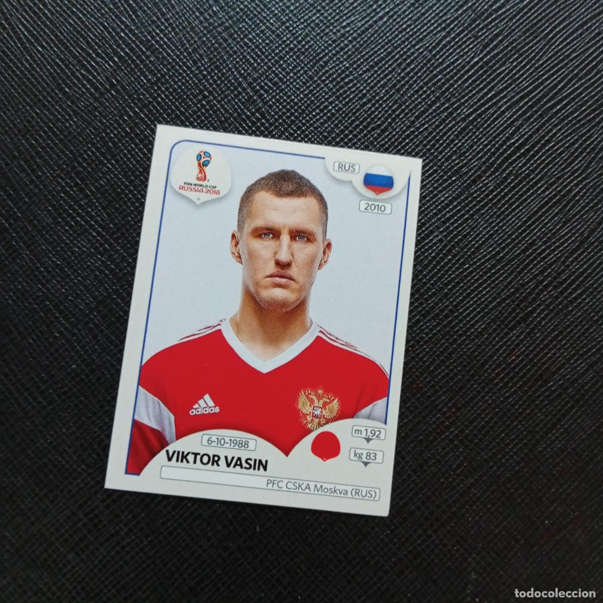 Cromos de f&uacute;tbol: 36 VITKOR VASIN RUSIA PANINI MUNDIAL RUSIA 2018 CROMO FUTBOL 18 - SIN PEGAR - CJ2 .....