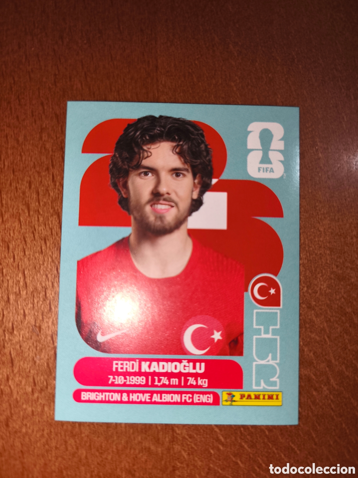 Cromos de f&uacute;tbol: TUR8 Ferdi Kadioglu TUR 8 Fifa World Cup 2026 Turqu&iacute;a