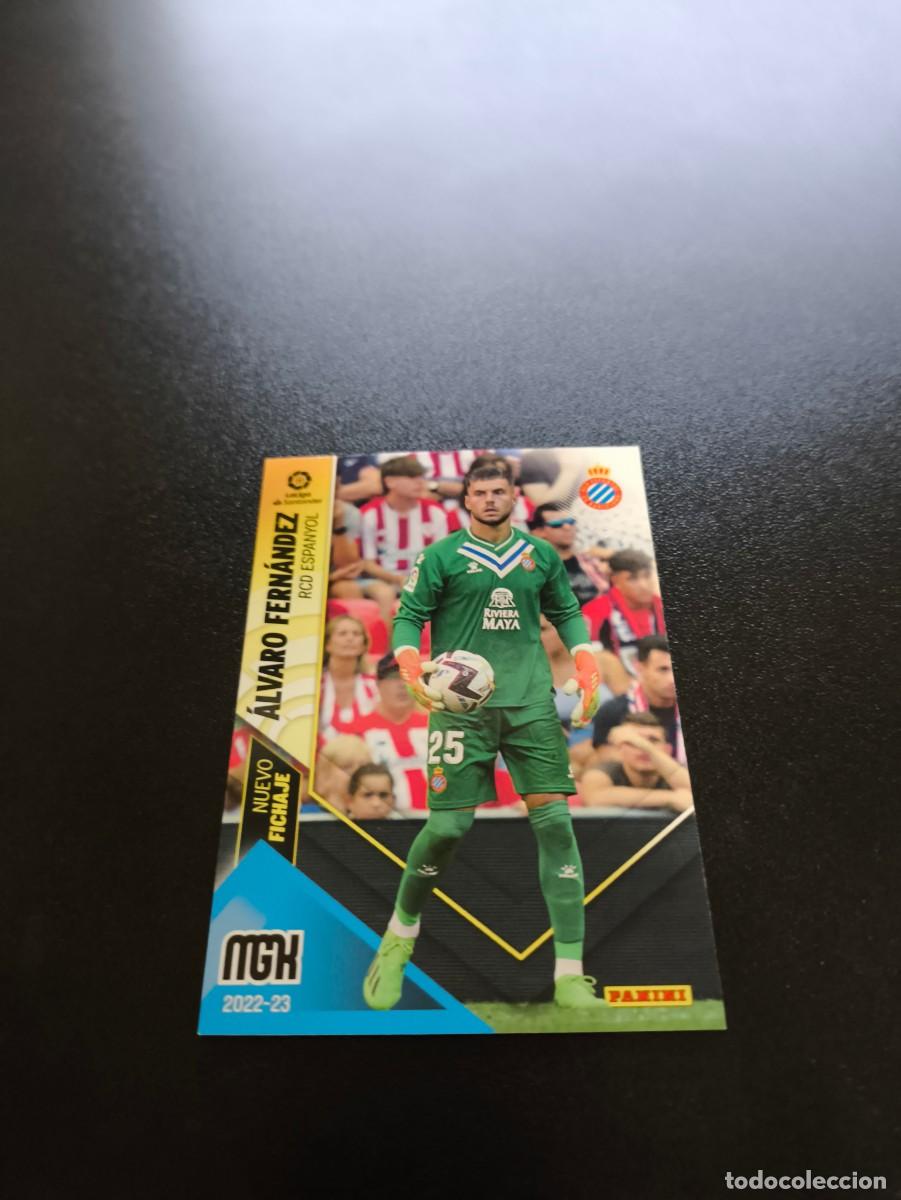 Cromos de f&uacute;tbol: 477 Alvaro Fern&aacute;ndez ESPANYOL NUEVO FICHAJE PANINI LIGA MEGACRACKS MGK 2022 2023 22 23 NO ESTE