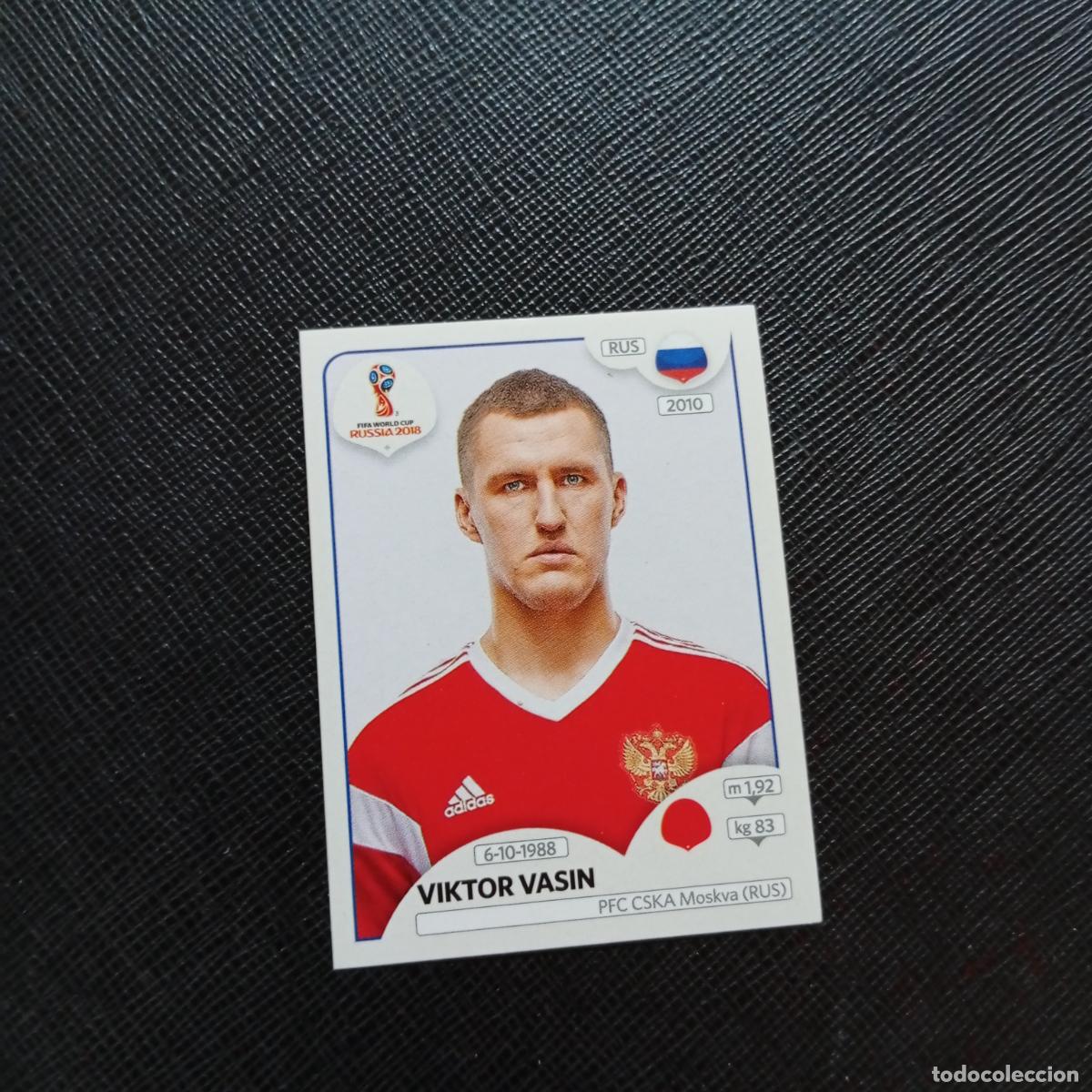 Cromos de f&uacute;tbol: 36 VITKOR VASIN RUSIA PANINI MUNDIAL RUSIA 2018 CROMO FUTBOL 18 - SIN PEGAR - CJ2 .....