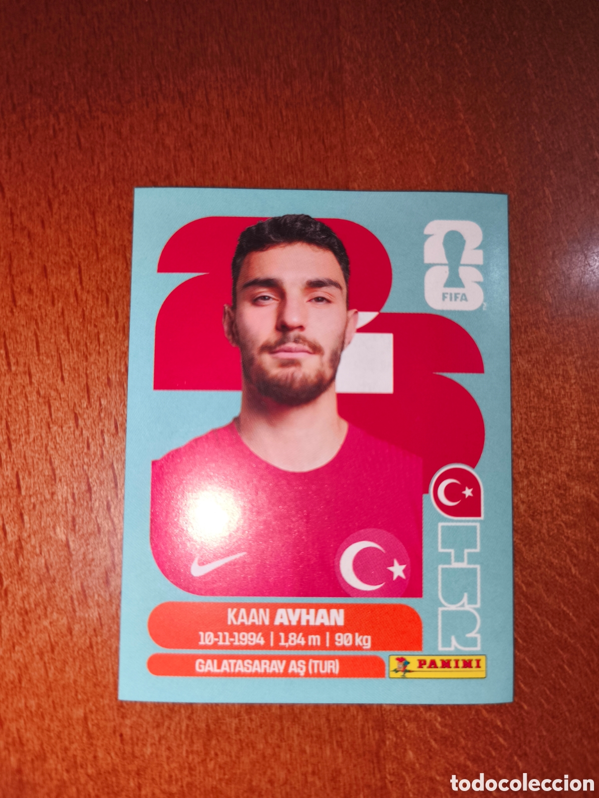 Cromos de f&uacute;tbol: TUR9 Kaan Ayhan TUR 9 Fifa World Cup 2026 Turqu&iacute;a