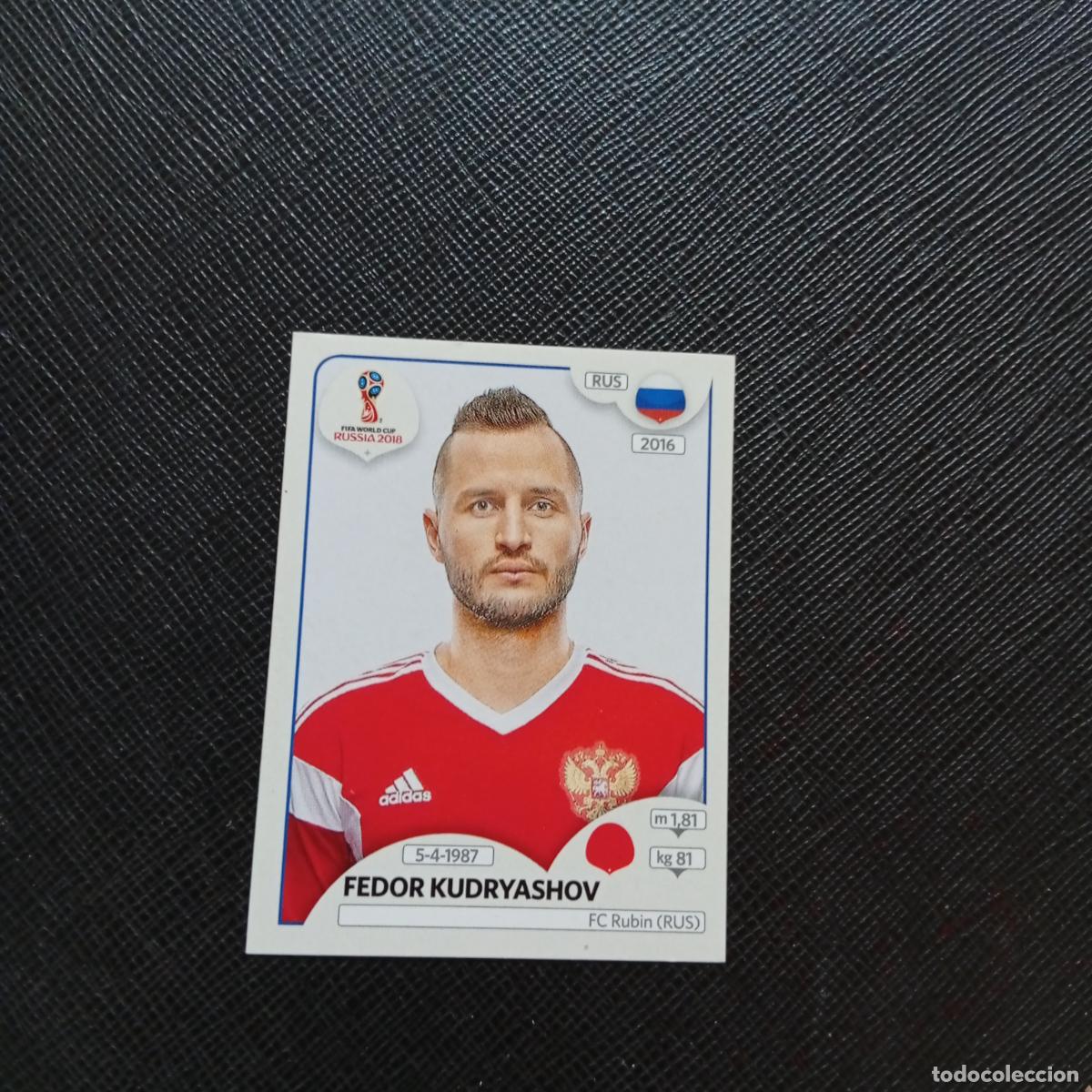 Cromos de f&uacute;tbol: 38 FEDOR KUDRYASHOV RUSIA PANINI MUNDIAL RUSIA 2018 CROMO FUTBOL 18 - SIN PEGAR - CJ2 ..