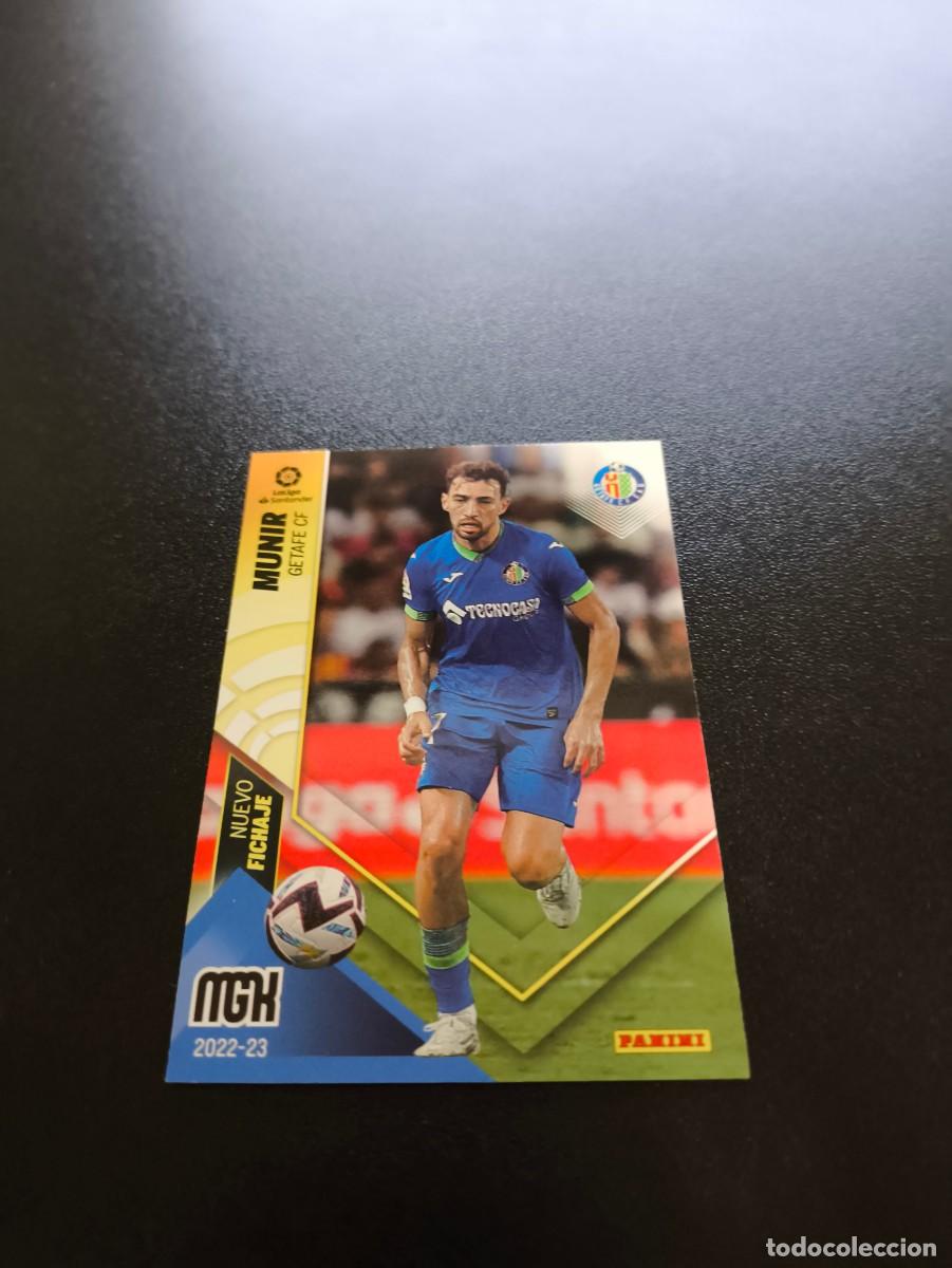 Cromos de f&uacute;tbol: 480 Munir GETAFE NUEVO FICHAJE PANINI LIGA MEGACRACKS MGK 2022 2023 22 23 NO ESTE