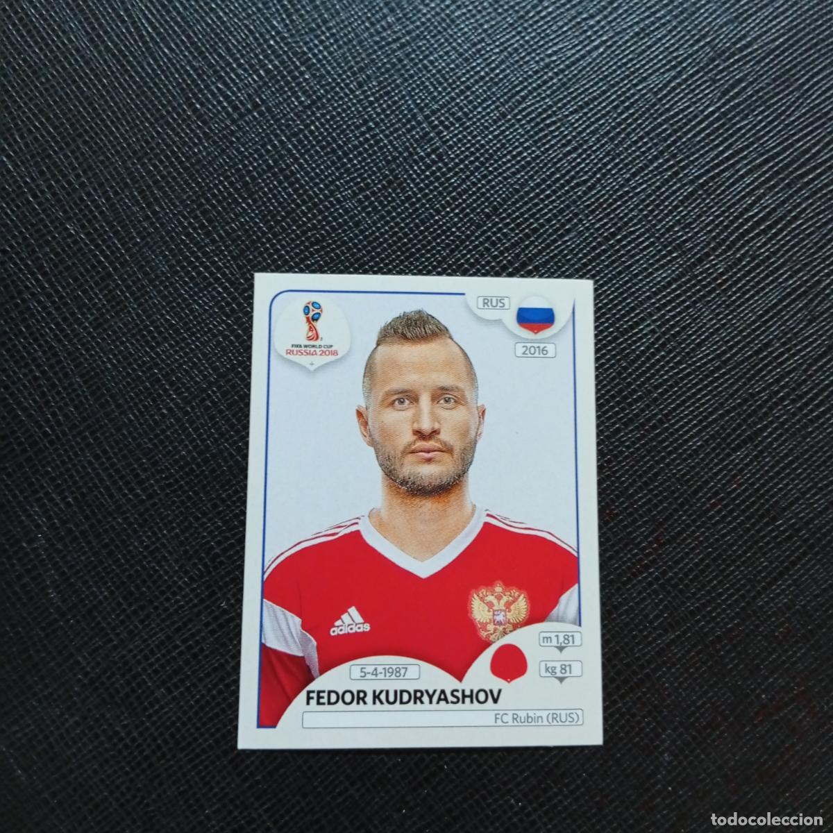 Cromos de f&uacute;tbol: 38 FEDOR KUDRYASHOV RUSIA PANINI MUNDIAL RUSIA 2018 CROMO FUTBOL 18 - SIN PEGAR - CJ2 ...