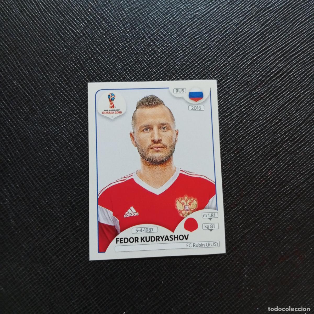 Cromos de f&uacute;tbol: 38 FEDOR KUDRYASHOV RUSIA PANINI MUNDIAL RUSIA 2018 CROMO FUTBOL 18 - SIN PEGAR - CJ2 ....