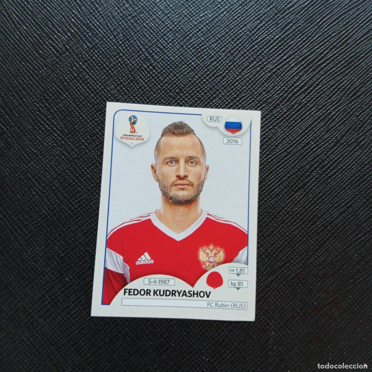 Cromos de f&uacute;tbol: 38 FEDOR KUDRYASHOV RUSIA PANINI MUNDIAL RUSIA 2018 CROMO FUTBOL 18 - SIN PEGAR - CJ2 .....