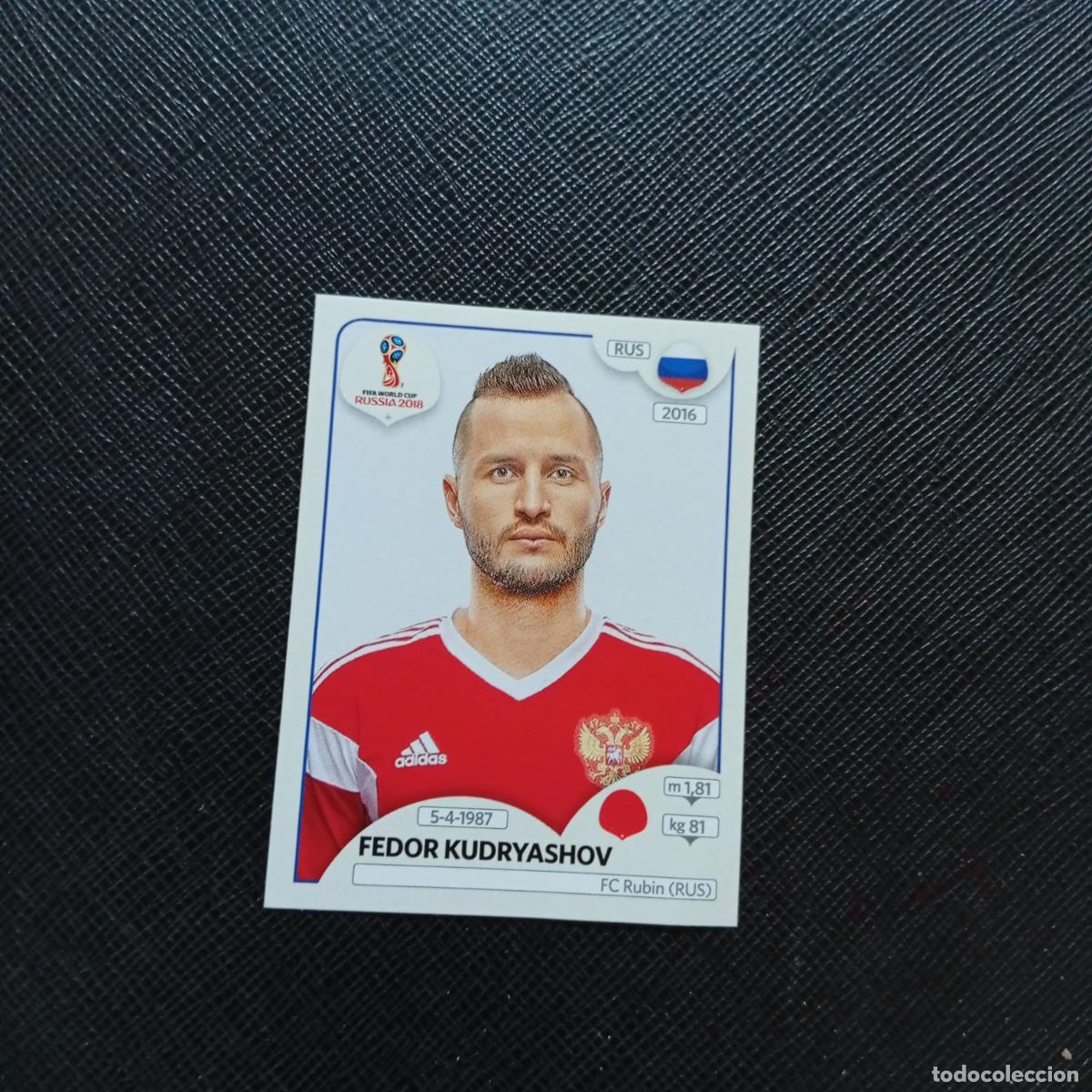 Cromos de f&uacute;tbol: 38 FEDOR KUDRYASHOV RUSIA PANINI MUNDIAL RUSIA 2018 CROMO FUTBOL 18 - SIN PEGAR - CJ2 .....