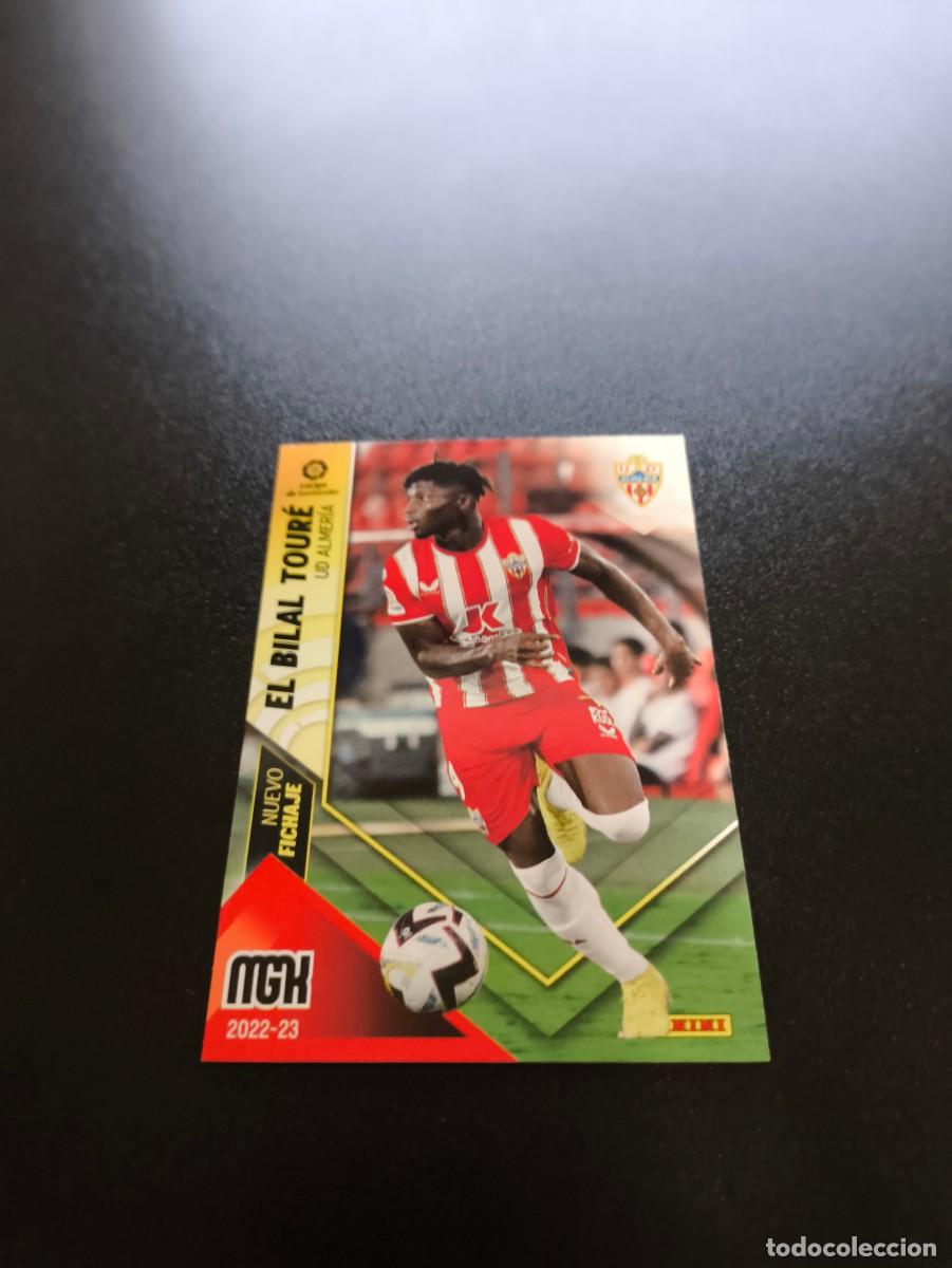 Cromos de f&uacute;tbol: 481 El Bilal Tour&eacute; ALMERIA NUEVO FICHAJE PANINI LIGA MEGACRACKS MGK 2022 2023 22 23 NO ESTE