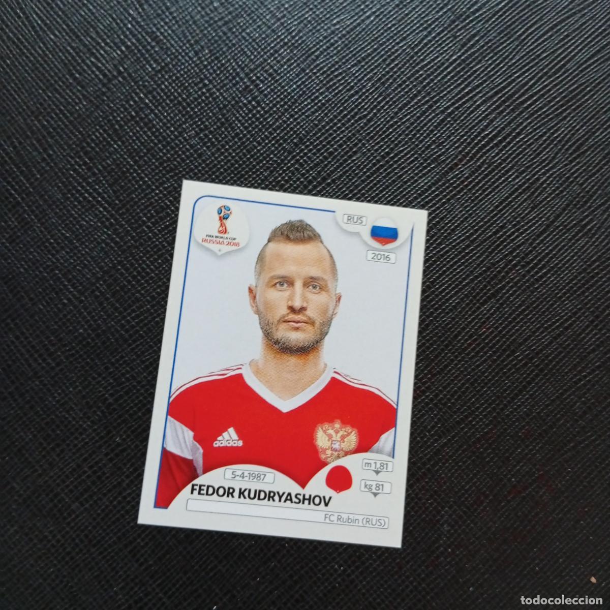 Cromos de f&uacute;tbol: 38 FEDOR KUDRYASHOV RUSIA PANINI MUNDIAL RUSIA 2018 CROMO FUTBOL 18 - SIN PEGAR - CJ2 ......