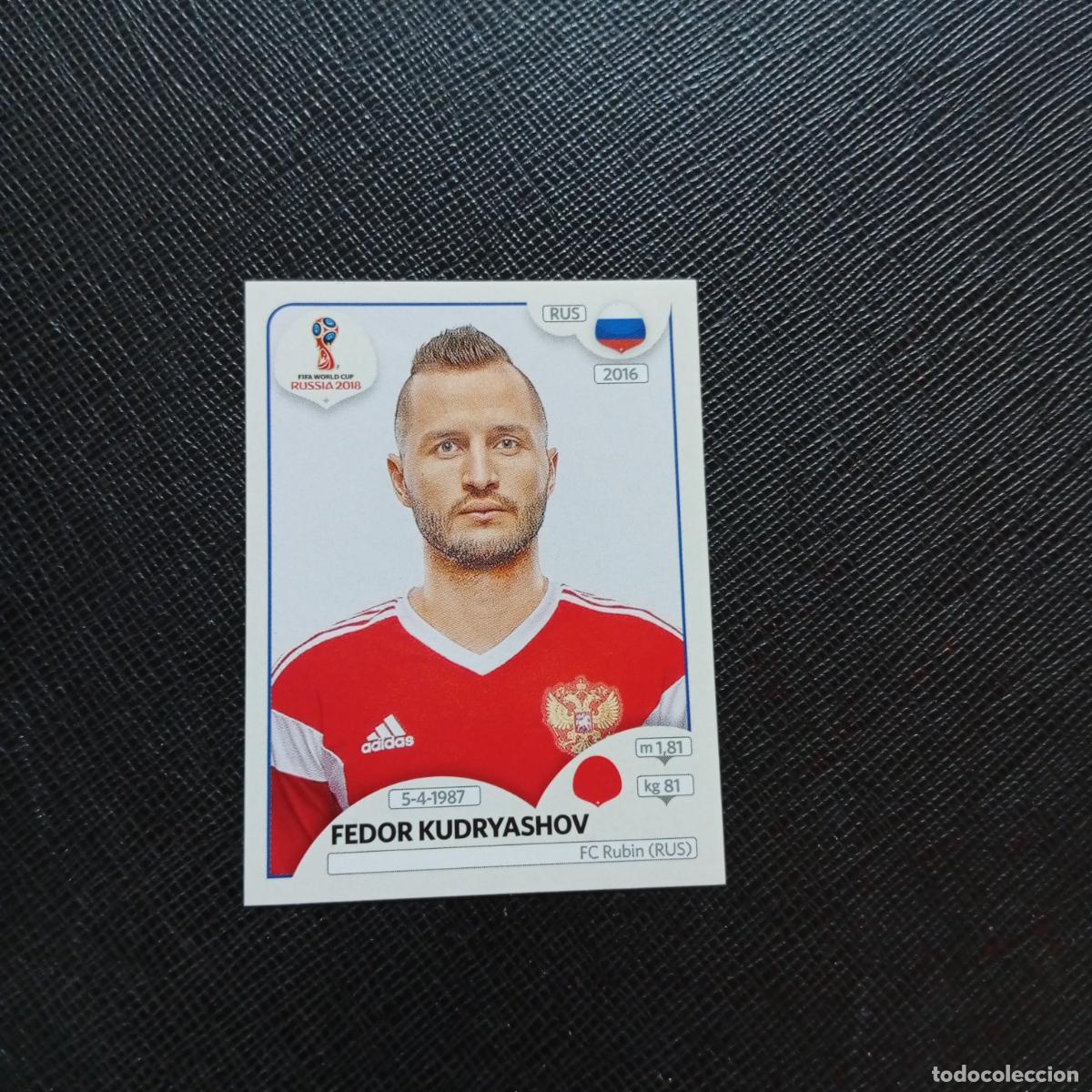 Cromos de f&uacute;tbol: 38 FEDOR KUDRYASHOV RUSIA PANINI MUNDIAL RUSIA 2018 CROMO FUTBOL 18 - SIN PEGAR - CJ2 ......