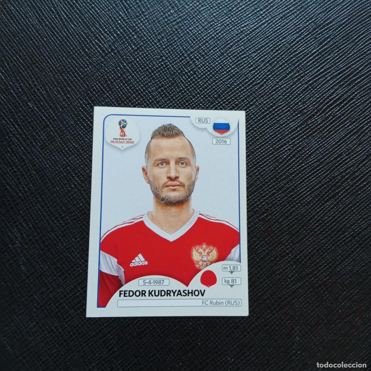 Cromos de f&uacute;tbol: 38 FEDOR KUDRYASHOV RUSIA PANINI MUNDIAL RUSIA 2018 CROMO FUTBOL 18 - SIN PEGAR - CJ2 ......