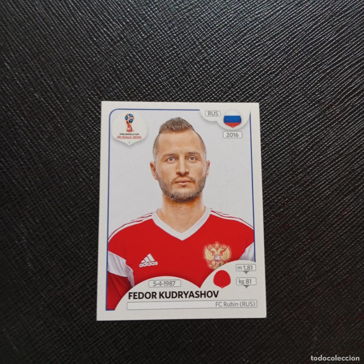 Cromos de f&uacute;tbol: 38 FEDOR KUDRYASHOV RUSIA PANINI MUNDIAL RUSIA 2018 CROMO FUTBOL 18 - SIN PEGAR - CJ2 ..