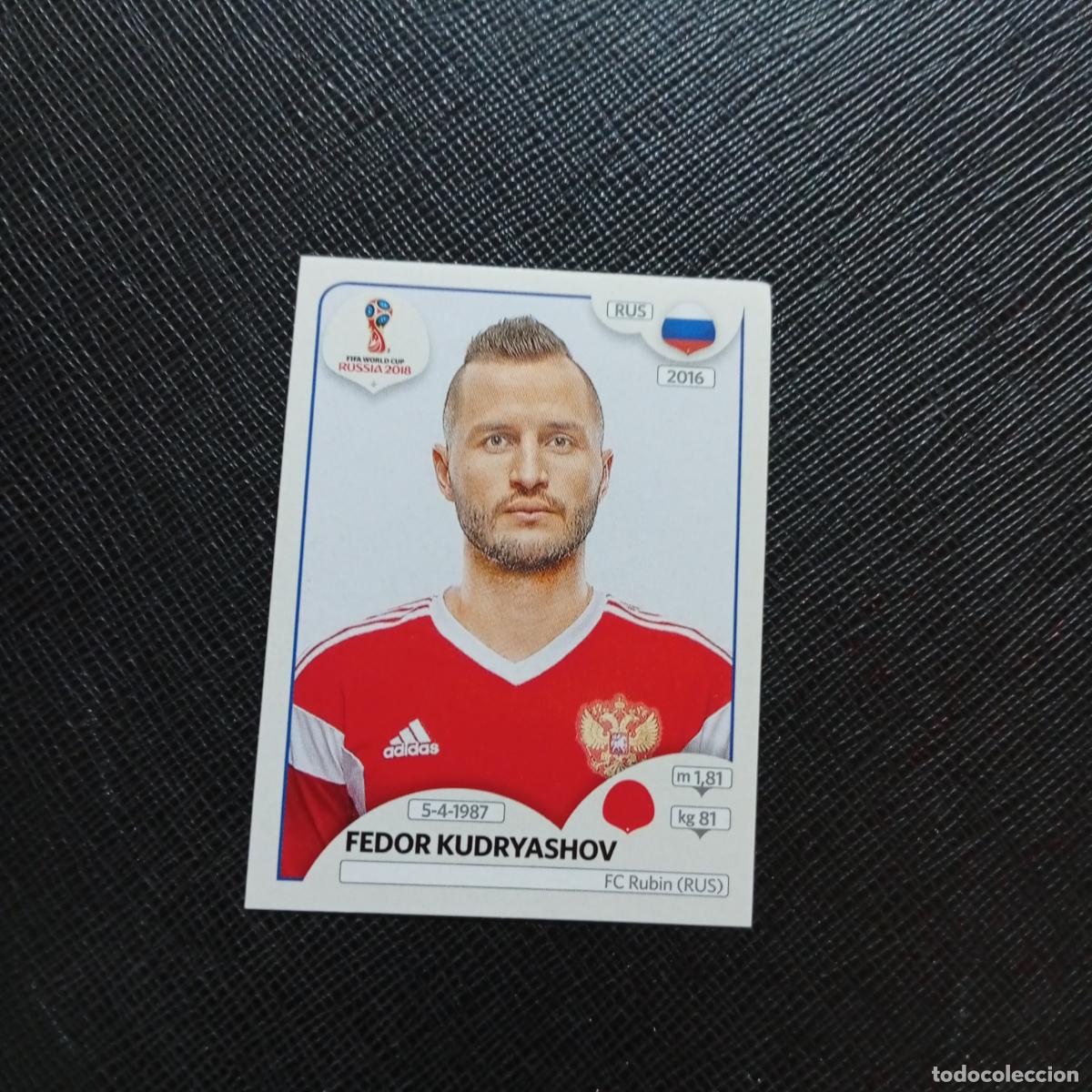 Cromos de f&uacute;tbol: 38 FEDOR KUDRYASHOV RUSIA PANINI MUNDIAL RUSIA 2018 CROMO FUTBOL 18 - SIN PEGAR - CJ2 ...