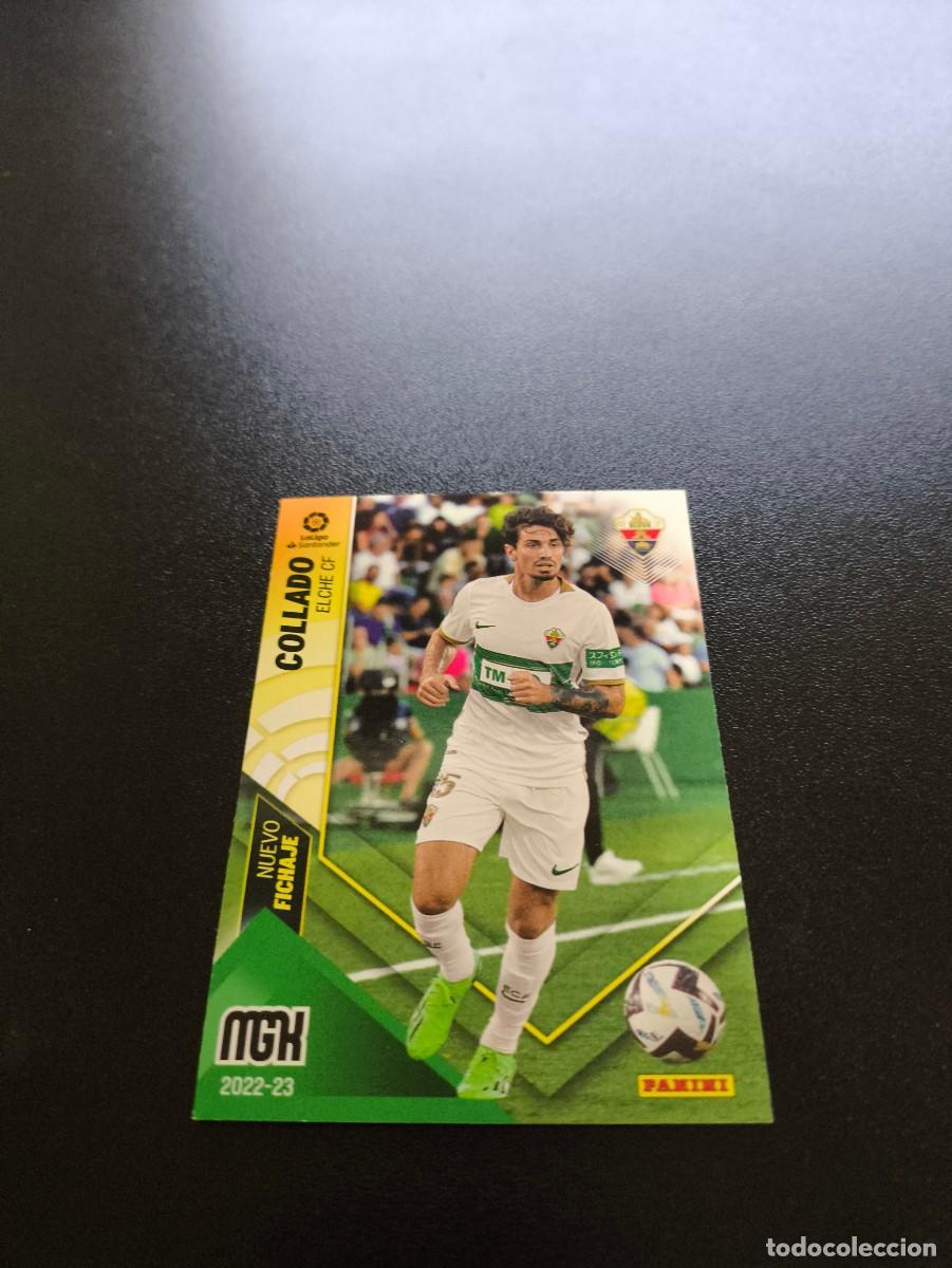 Cromos de f&uacute;tbol: 482 Collado ELCHE NUEVO FICHAJE PANINI LIGA MEGACRACKS MGK 2022 2023 22 23 NO ESTE