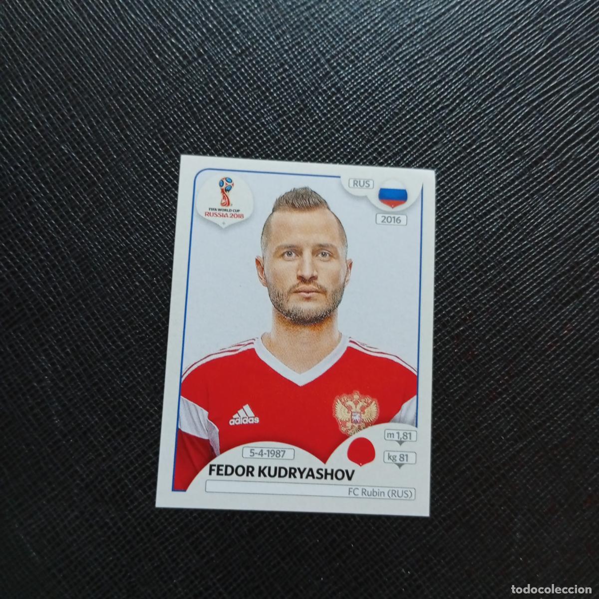 Cromos de f&uacute;tbol: 38 FEDOR KUDRYASHOV RUSIA PANINI MUNDIAL RUSIA 2018 CROMO FUTBOL 18 - SIN PEGAR - CJ2 ....