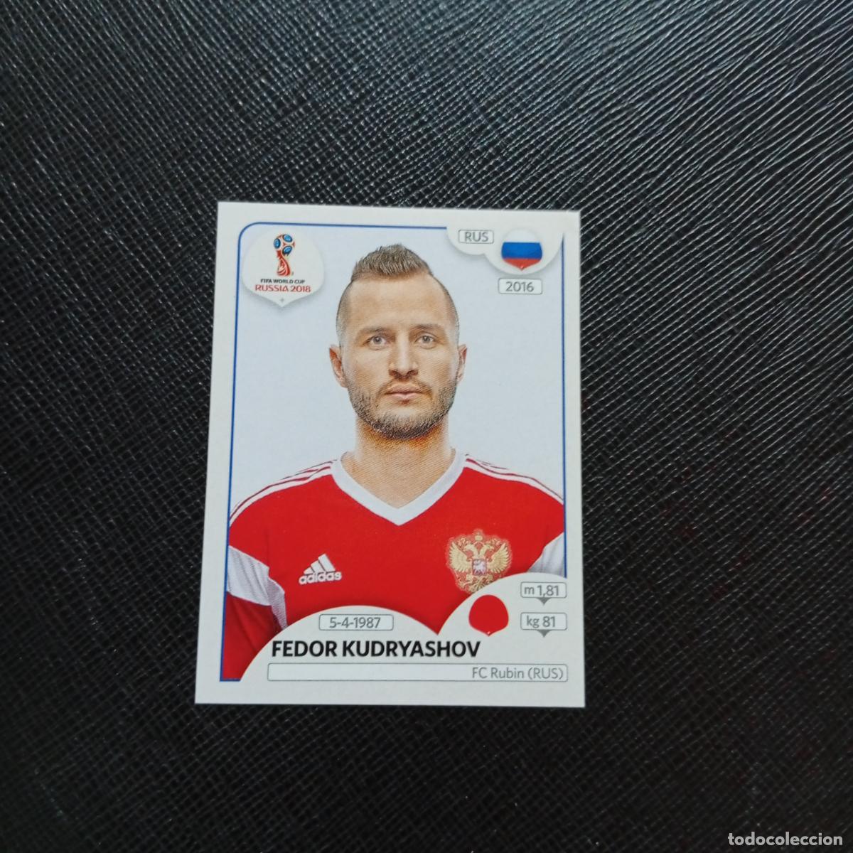 Cromos de f&uacute;tbol: 38 FEDOR KUDRYASHOV RUSIA PANINI MUNDIAL RUSIA 2018 CROMO FUTBOL 18 - SIN PEGAR - CJ2 ....