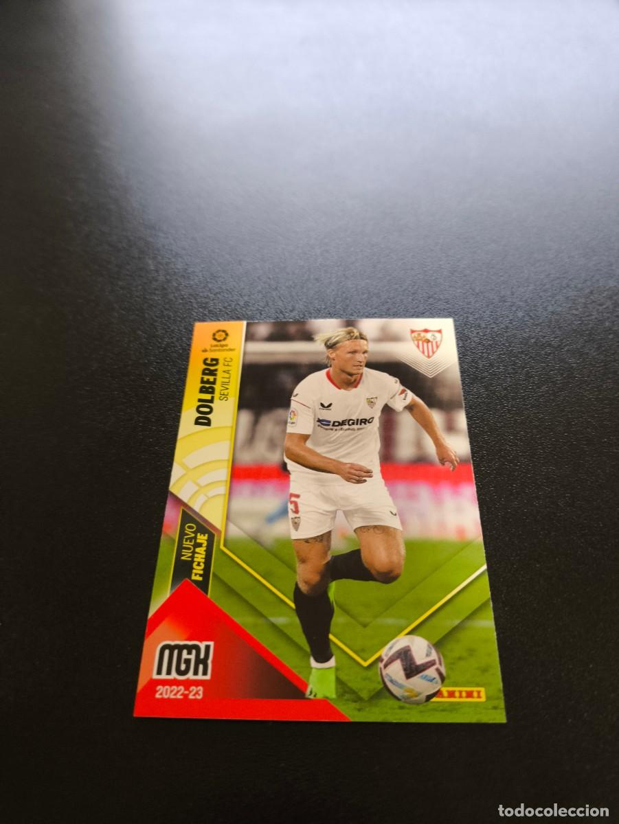 Cromos de f&uacute;tbol: 483 Dolberg SEVILLA NUEVO FICHAJE PANINI LIGA MEGACRACKS MGK 2022 2023 22 23 NO ESTE