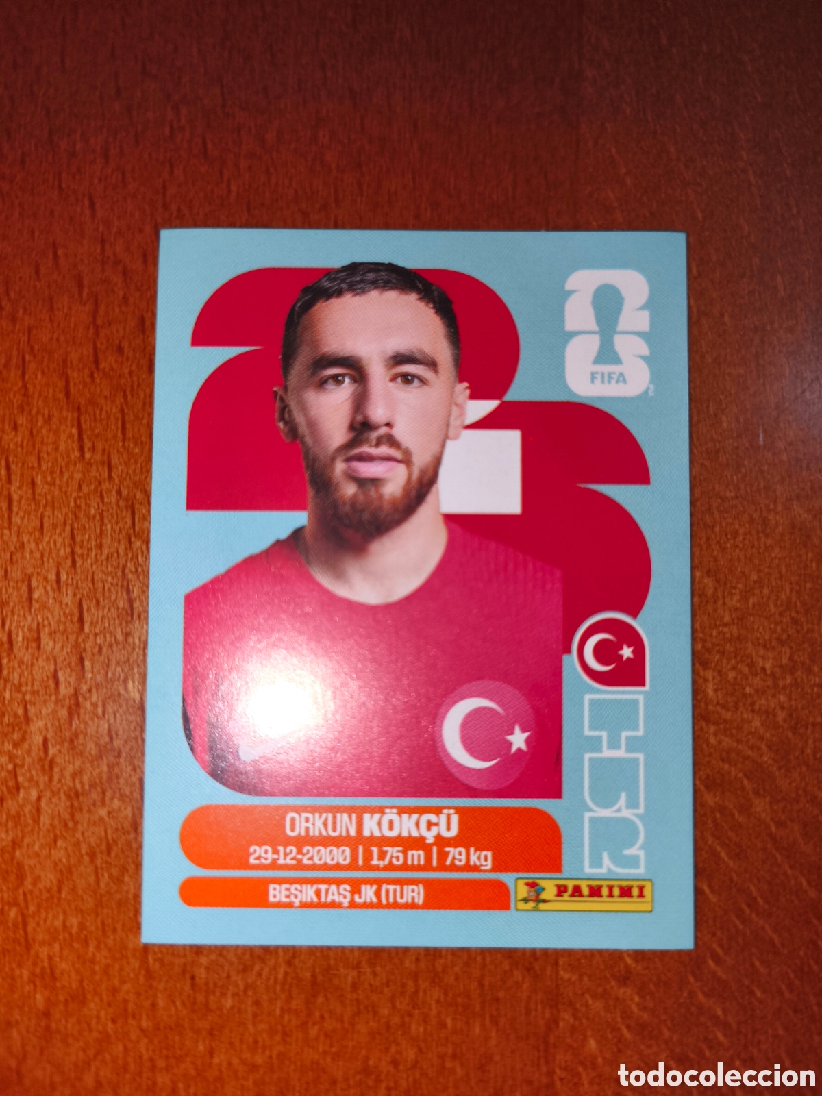 Cromos de f&uacute;tbol: TUR12 Orkun Kok&ccedil;u TUR 12 Fifa World Cup 2026 Turqu&iacute;a