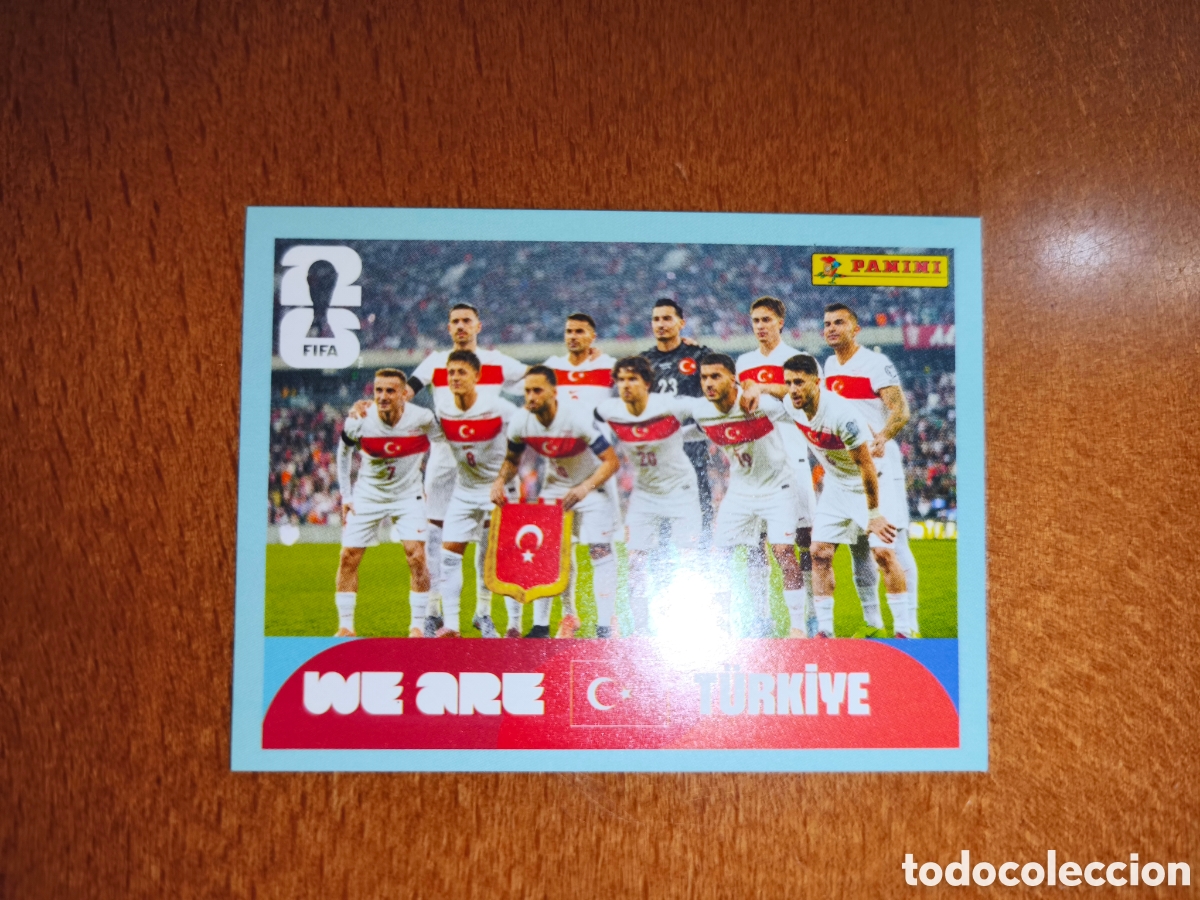 Football Stickers: TUR13 Equipo TUR 13 Fifa World Cup 2026 Turqu&iacute;a