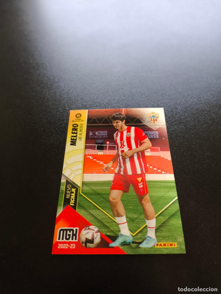 Football Stickers: 488 Melero ALMERIA NUEVO FICHAJE PANINI LIGA MEGACRACKS MGK 2022 2023 22 23 NO ESTE