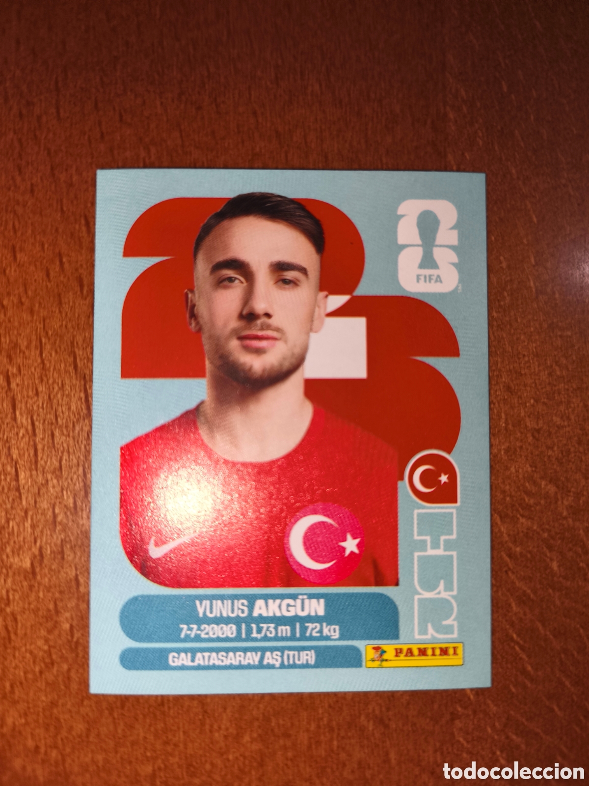 Football Stickers: TUR16 Yunus Akgun TUR 16 Fifa World Cup 2026 Turqu&iacute;a