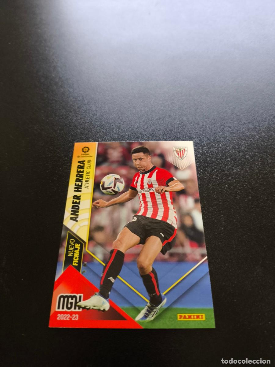 Fu&szlig;ball-Sticker: 495 Ander Herrera ATHLETIC DE BILBAO NUEVO FICHAJE PANINI LIGA MEGACRACKS MGK 2022 2023 22 23 N ESTE