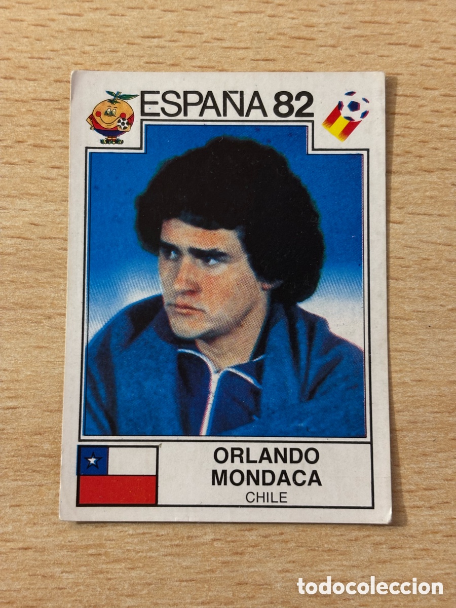 Cromos de Futebol: # 159 Orlando Mondaca Chile Mundial Espa&ntilde;a 82 sin pegar Panini