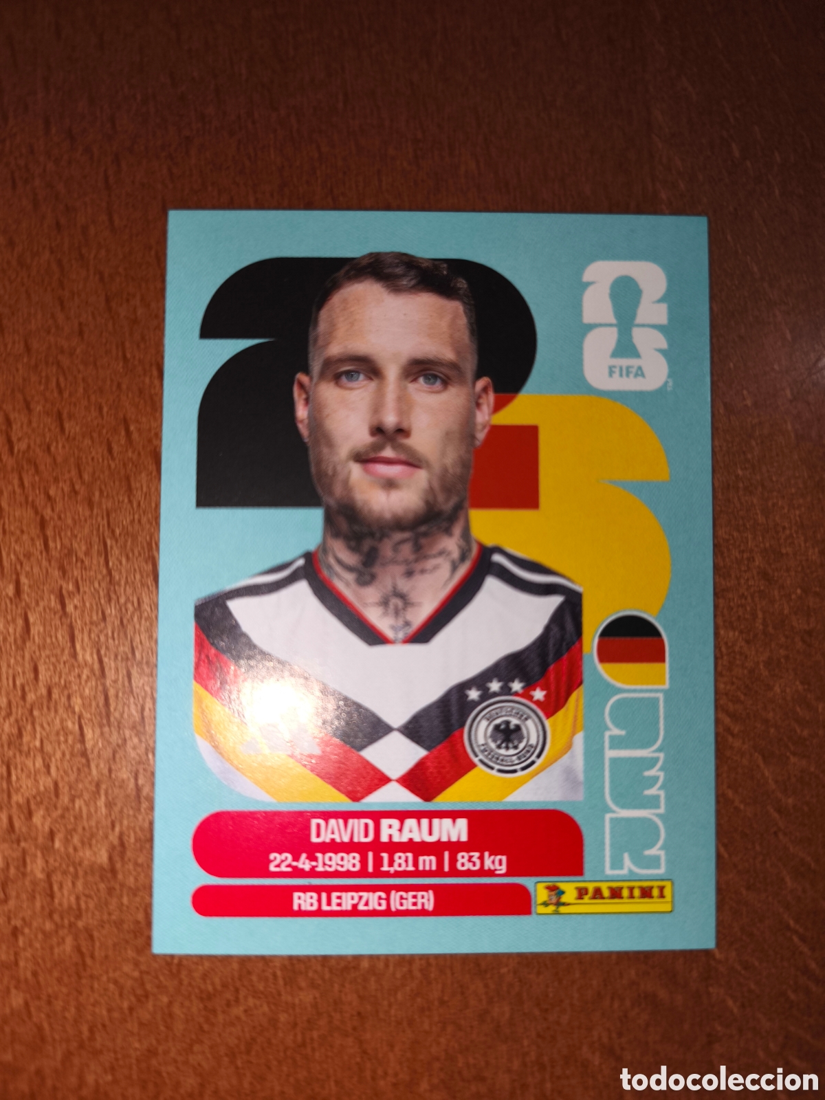 Cromos de f&uacute;tbol: GER4 David Raum GER 4 Fifa World Cup 2026 Alemania
