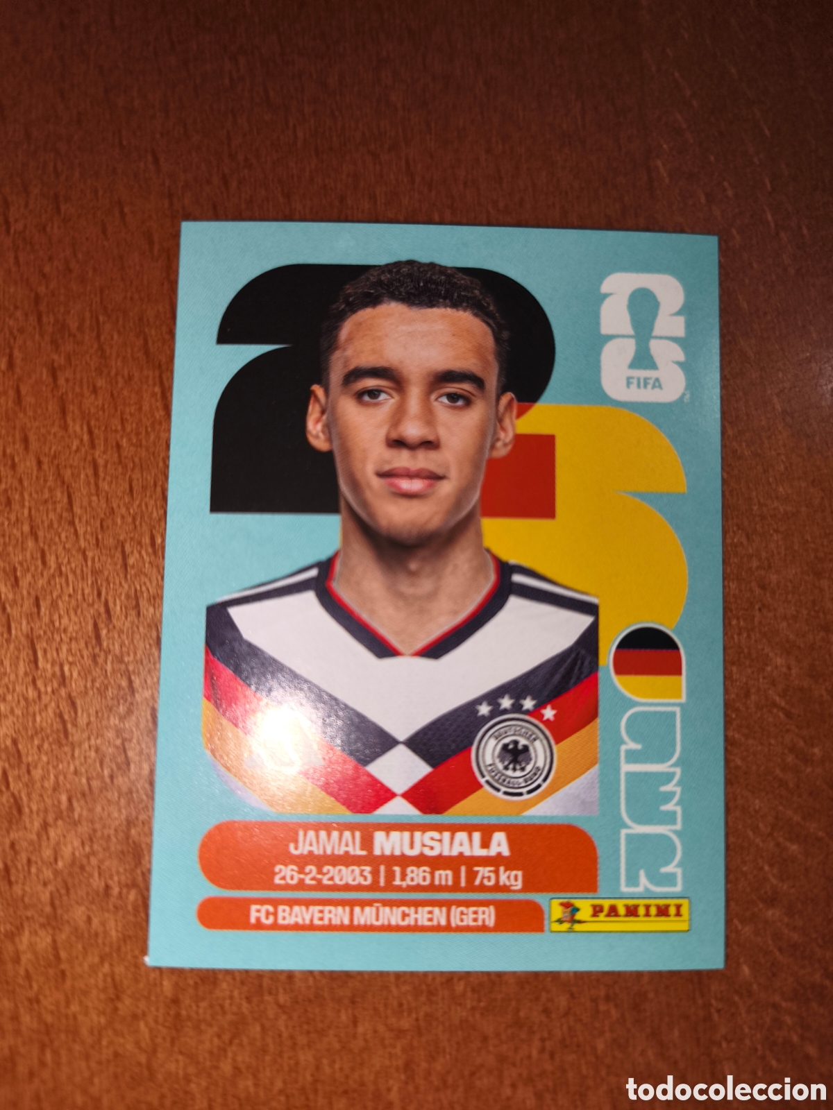 Cromos de Futebol: GER15 Jamal Musiala GER 15 Fifa World Cup 2026 Alemania