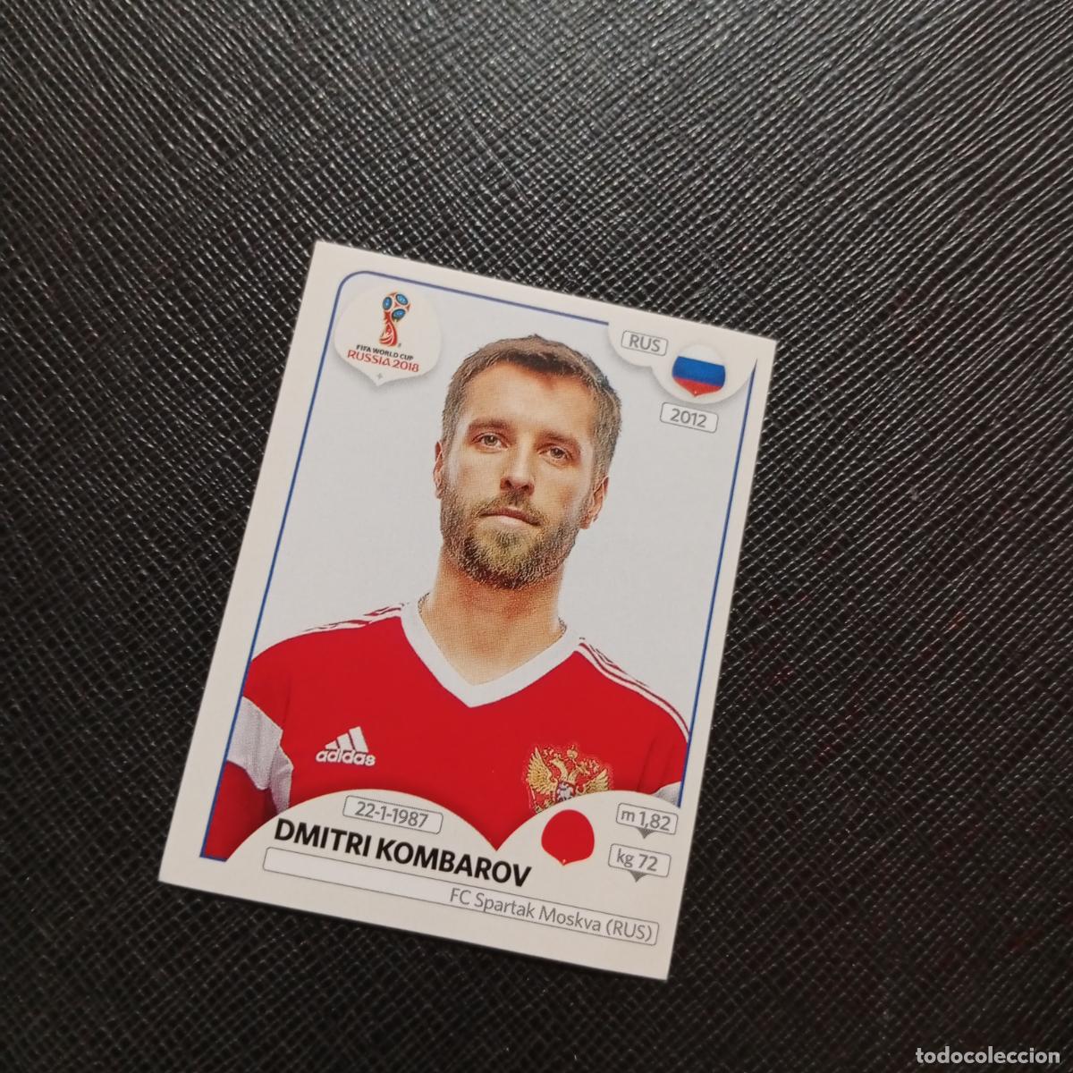 Cromos de Futebol: 40 DMITRI KOMBAROV RUSIA PANINI MUNDIAL RUSIA 2018 CROMO FUTBOL 18 - SIN PEGAR - CJ2 B