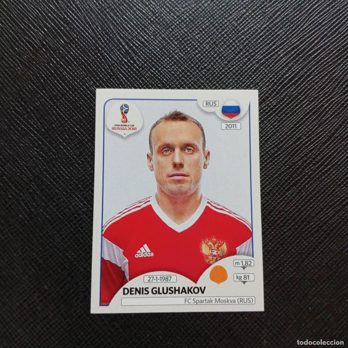 Cromos de Futebol: 42 DENIS GLUSHAKOV RUSIA PANINI MUNDIAL RUSIA 2018 CROMO FUTBOL 18 - SIN PEGAR - CJ2