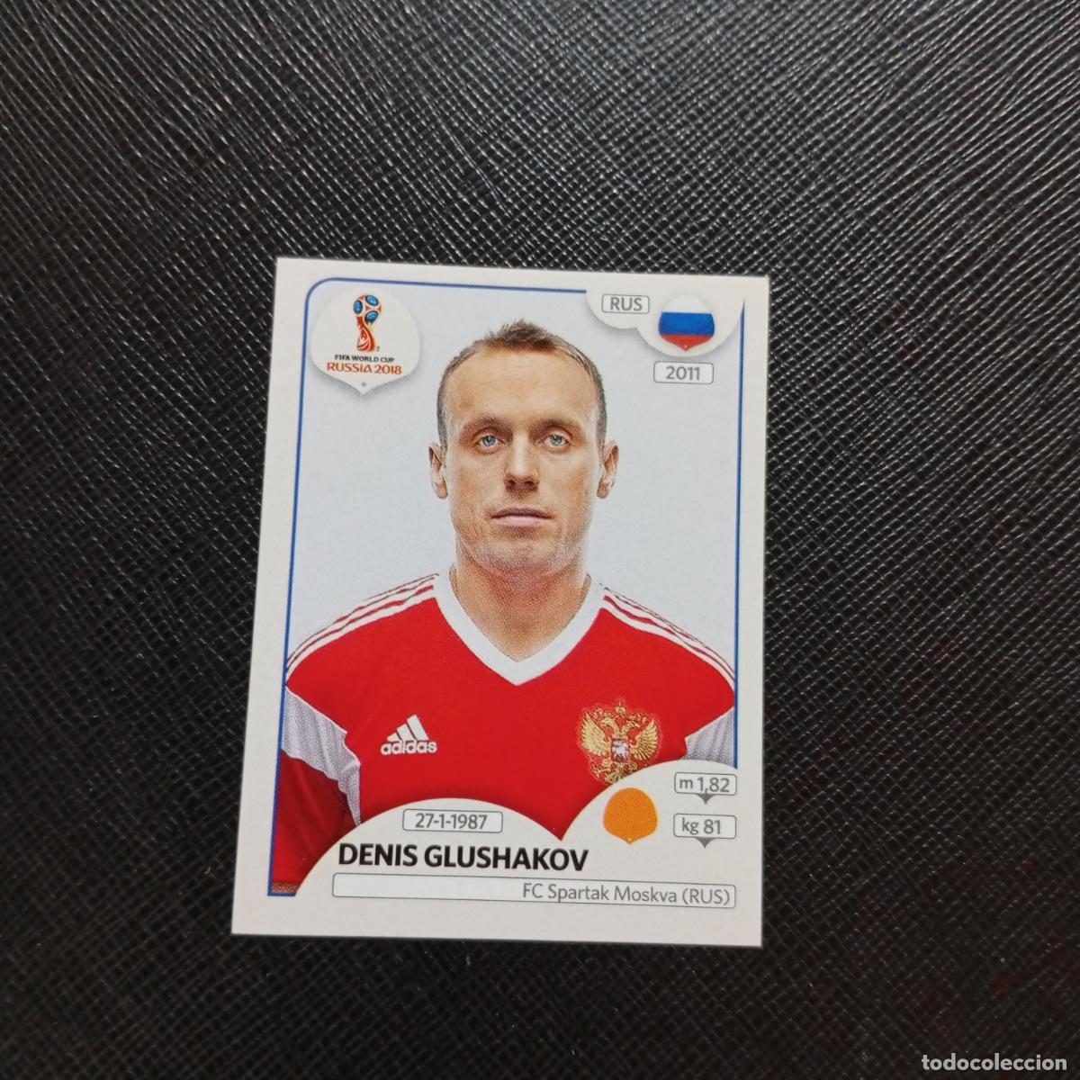 Cromos de Futebol: 42 DENIS GLUSHAKOV RUSIA PANINI MUNDIAL RUSIA 2018 CROMO FUTBOL 18 - SIN PEGAR - CJ2