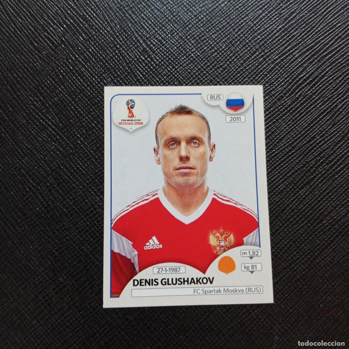 Cromos de Futebol: 42 DENIS GLUSHAKOV RUSIA PANINI MUNDIAL RUSIA 2018 CROMO FUTBOL 18 - SIN PEGAR - CJ2 .